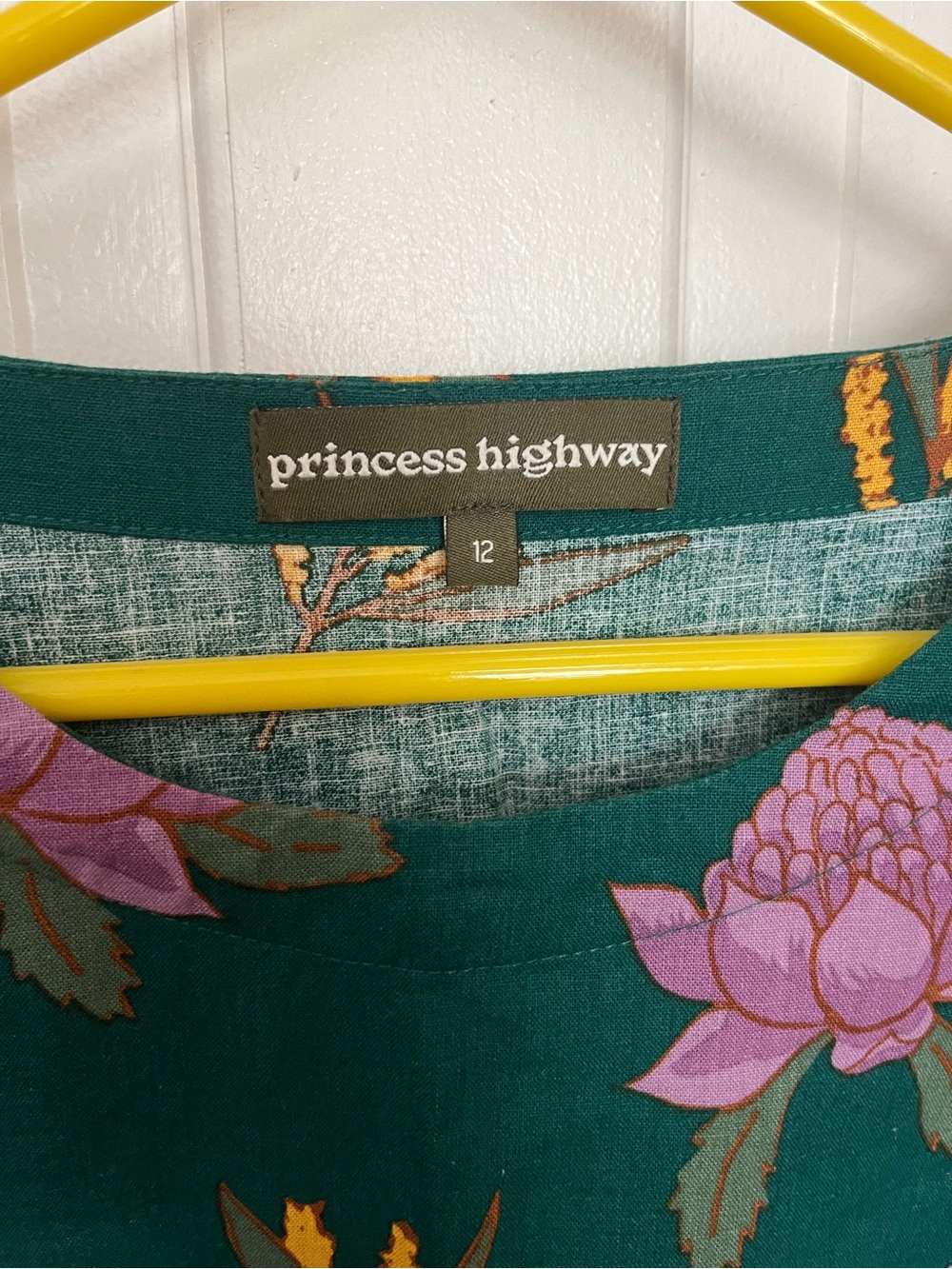 Princess Highway women’s Teal Floral Dress - Picture 2 of 4
